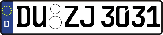 DU-ZJ3031