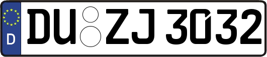 DU-ZJ3032