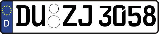 DU-ZJ3058