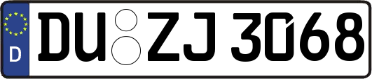 DU-ZJ3068