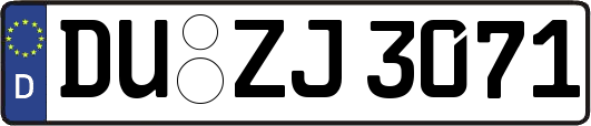 DU-ZJ3071