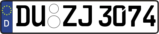 DU-ZJ3074
