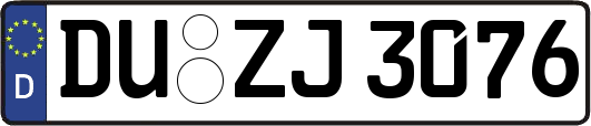 DU-ZJ3076