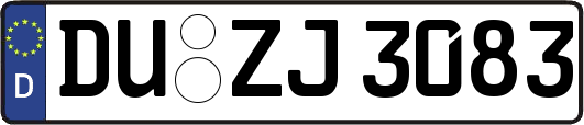 DU-ZJ3083