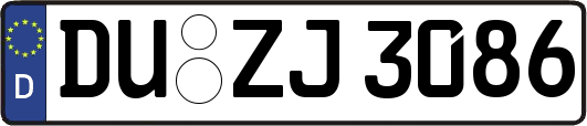 DU-ZJ3086