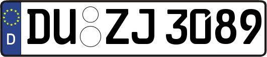 DU-ZJ3089