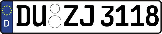 DU-ZJ3118