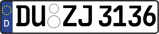 DU-ZJ3136