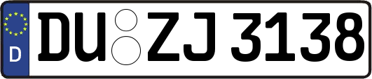 DU-ZJ3138
