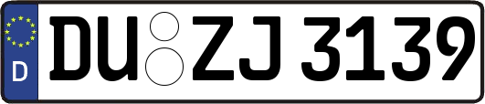 DU-ZJ3139