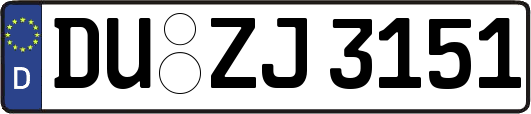 DU-ZJ3151