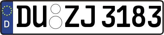DU-ZJ3183