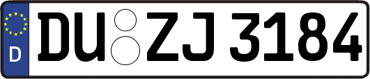 DU-ZJ3184