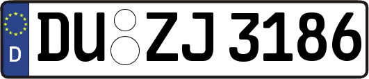 DU-ZJ3186