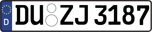 DU-ZJ3187