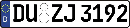 DU-ZJ3192