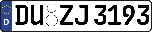 DU-ZJ3193