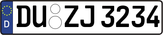 DU-ZJ3234