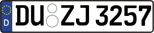 DU-ZJ3257