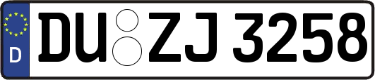 DU-ZJ3258