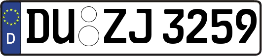 DU-ZJ3259