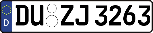 DU-ZJ3263