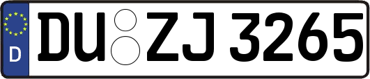 DU-ZJ3265