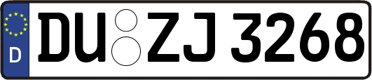 DU-ZJ3268