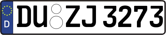 DU-ZJ3273