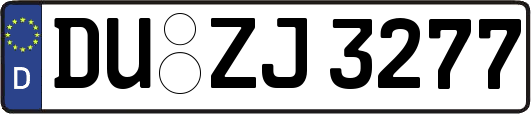 DU-ZJ3277