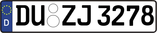 DU-ZJ3278
