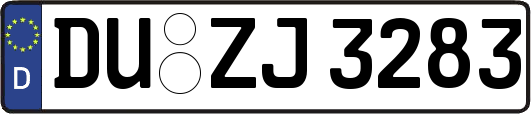 DU-ZJ3283