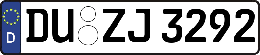 DU-ZJ3292