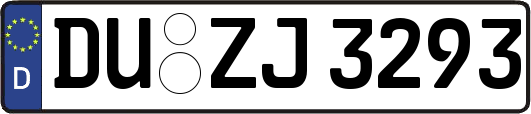 DU-ZJ3293