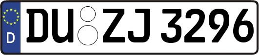 DU-ZJ3296