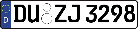 DU-ZJ3298