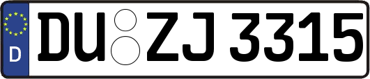 DU-ZJ3315