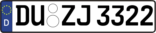 DU-ZJ3322