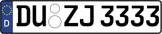 DU-ZJ3333