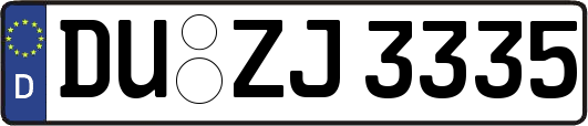 DU-ZJ3335