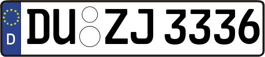 DU-ZJ3336