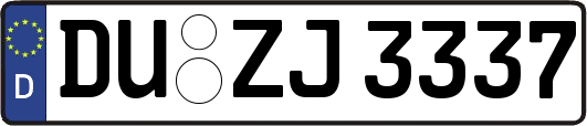 DU-ZJ3337