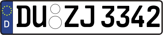 DU-ZJ3342