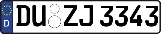 DU-ZJ3343