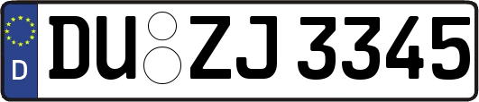 DU-ZJ3345