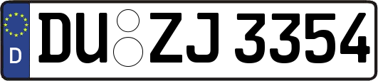DU-ZJ3354