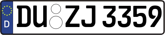 DU-ZJ3359