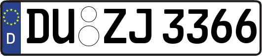 DU-ZJ3366