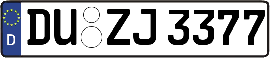 DU-ZJ3377