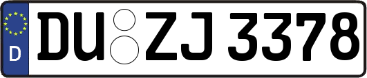DU-ZJ3378